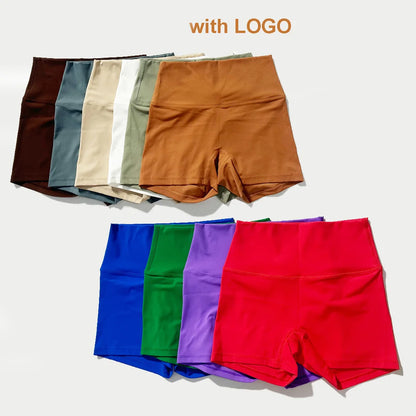New Women-Lulu Shorts Tights Running Luluwomen Short Gym Woman Yoga Wear Seamless Push Up Fitness Leggings Sports Lulemon Dupes