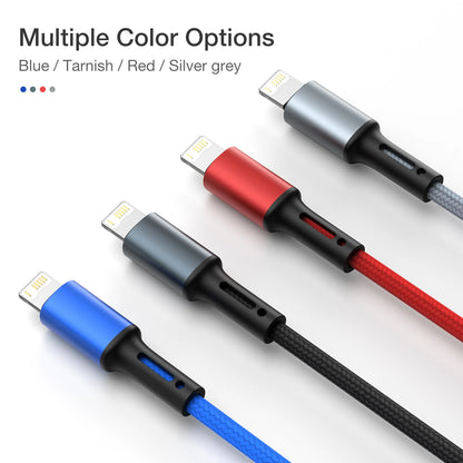 Quick Charge USB Cable For iPhone 13 12 11 Pro X Max 6 6s 7 8 Plus Apple iPad Origin Lead Mobile Phone Cord Data Charger Wire 3m