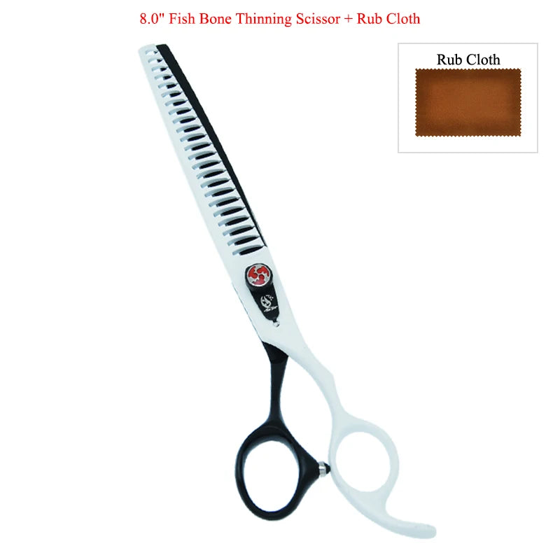 8.0" Meisha Professional Pet Thinning Scissors Dog Shears Japan Steel 9CR Professional Grooming Scissors Dog Hair Clipper B0059A