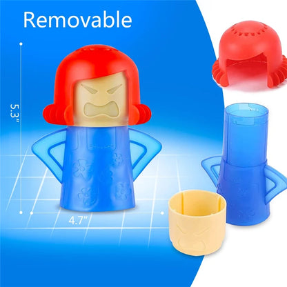 Angry Mama Microwave Cleaner Angry Mom Microwave Oven Steam Cleaning Equipment Easily Clean The Crud in Minutes for Home Office