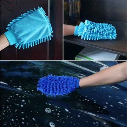 Paint Cleaner Microfiber Chenille Car Styling Moto Wash Vehicle Auto Cleaning Mitt Glove Equipment Detailing Cloths Home Duster