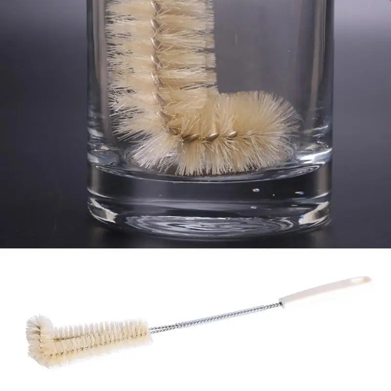 Long Handle Right Angle Cleaning Brush Water Cup Kettle Big Bottle Cleaning Equipment Home Cup With Cleaning Brush