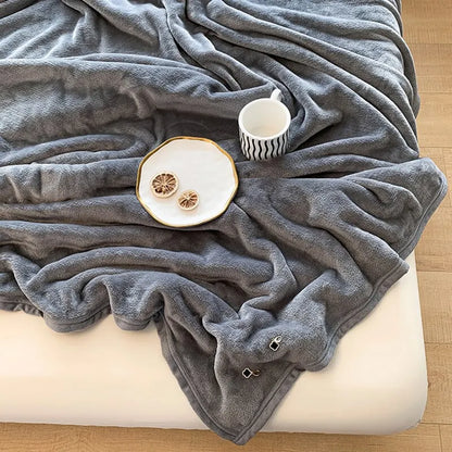 Solid Color Pet Waterproof Sofa Blankets Protective Pad Household Prevents Pets Stains Comfortable Soft Blanket Easy Cleaning