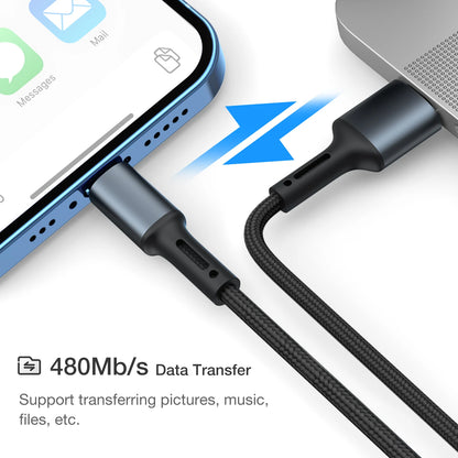 Quick Charge USB Cable For iPhone 13 12 11 Pro X Max 6 6s 7 8 Plus Apple iPad Origin Lead Mobile Phone Cord Data Charger Wire 3m
