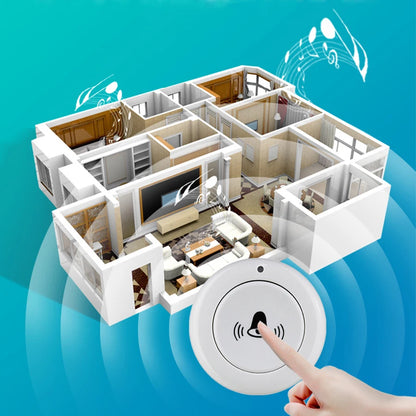 Wireless Outdoor Doorbell RF433Mhz Wireless Bell For Home 30 Songs Waterproof Remote USB Smart Door Bell Security Alarm